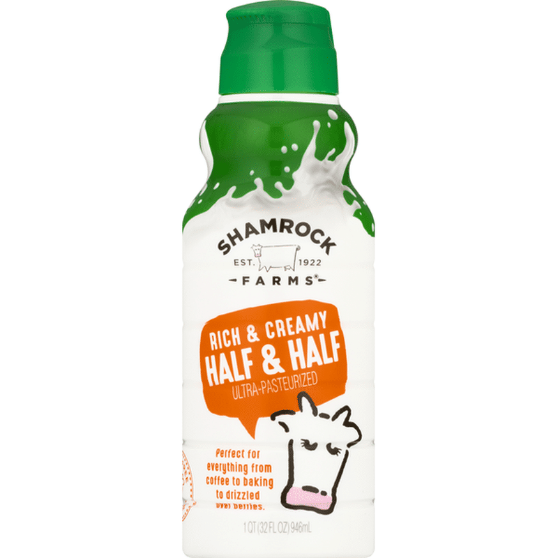 Shamrock Farms Half and Half (32 fl oz) Instacart