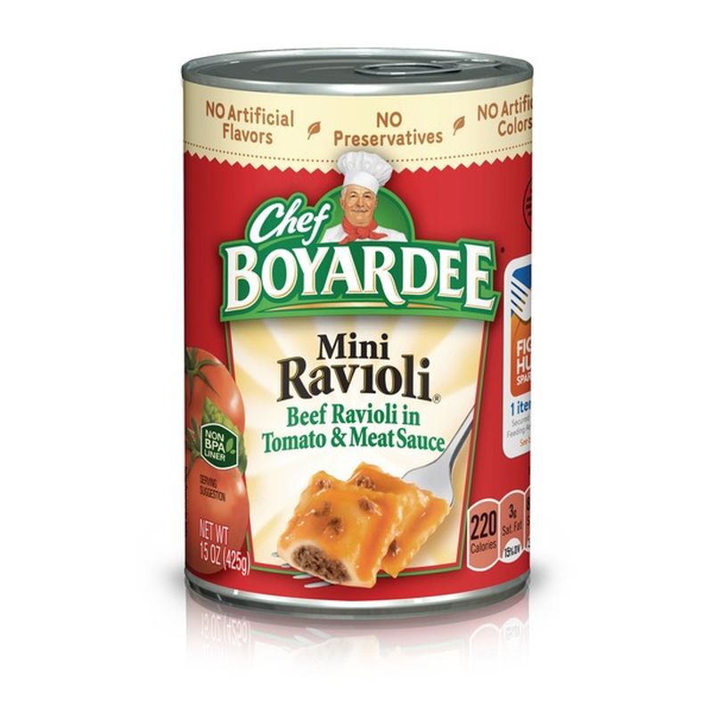 Chef Boyardee Mini Ravioli (15 oz) - Instacart