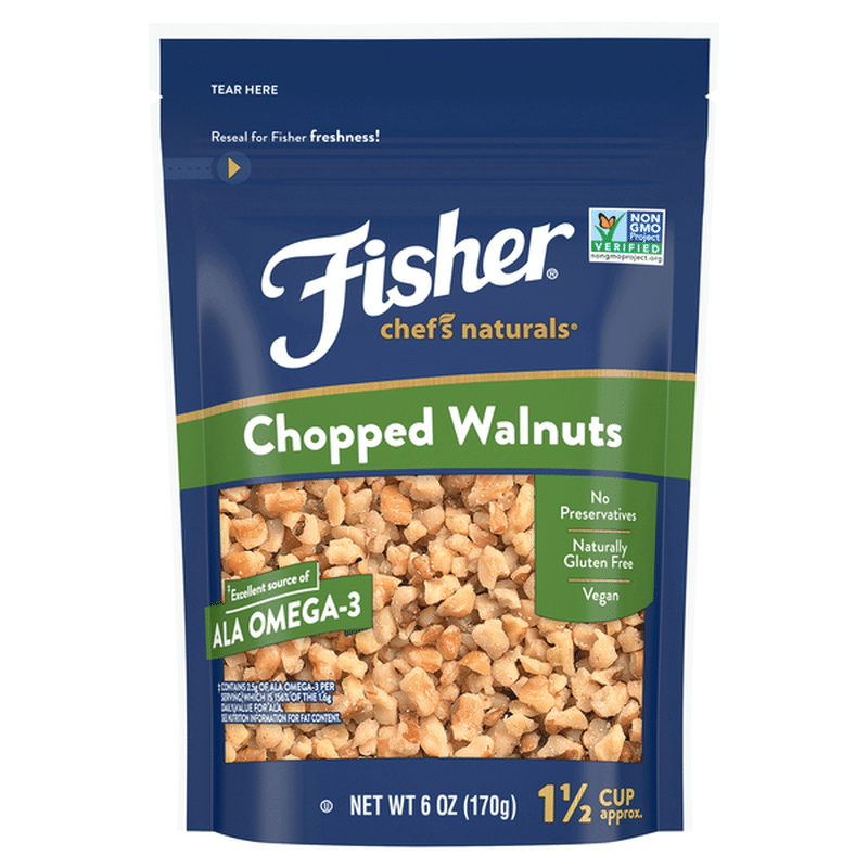 Fisher Walnuts, Chopped (6 oz) Instacart
