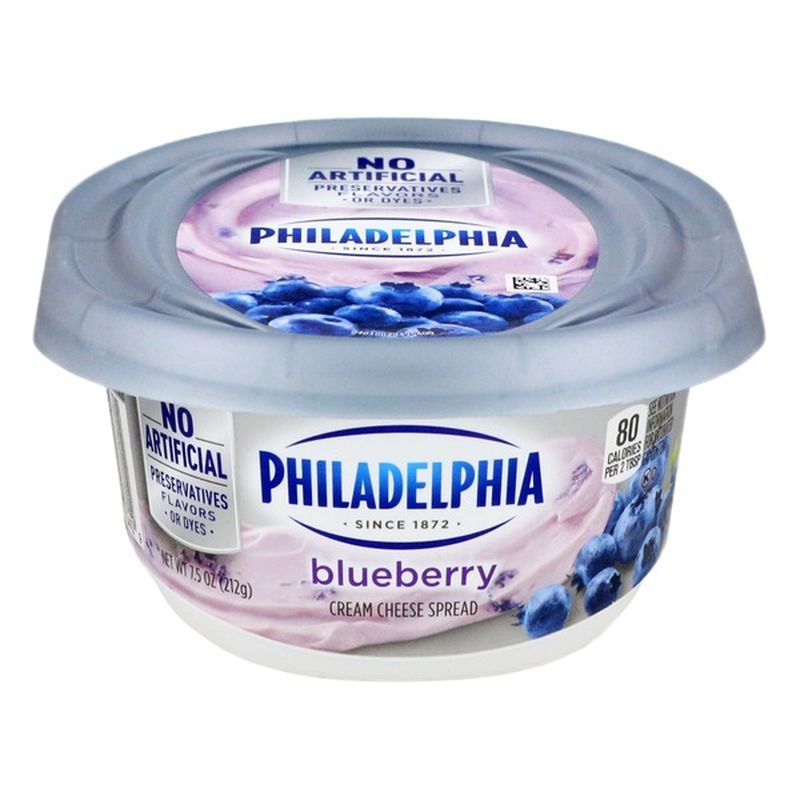 Philadelphia Blueberry Cream Cheese (7.5 oz) from HEB Instacart