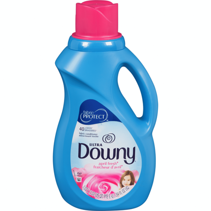 Downy Ultra Liquid Fabric Conditioner Fabric Softener, April Fresh (34 ...