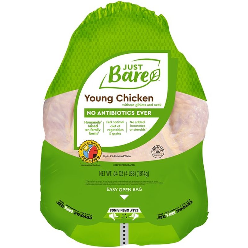 bare chicken nuggets nutrition