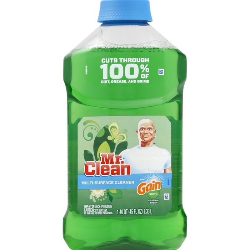 Mr. Clean With Gain Original Scent MultiSurface Cleaner (45 oz) from