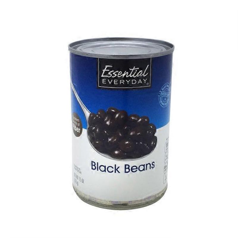 Essential Everyday Black Beans (15 oz) Instacart