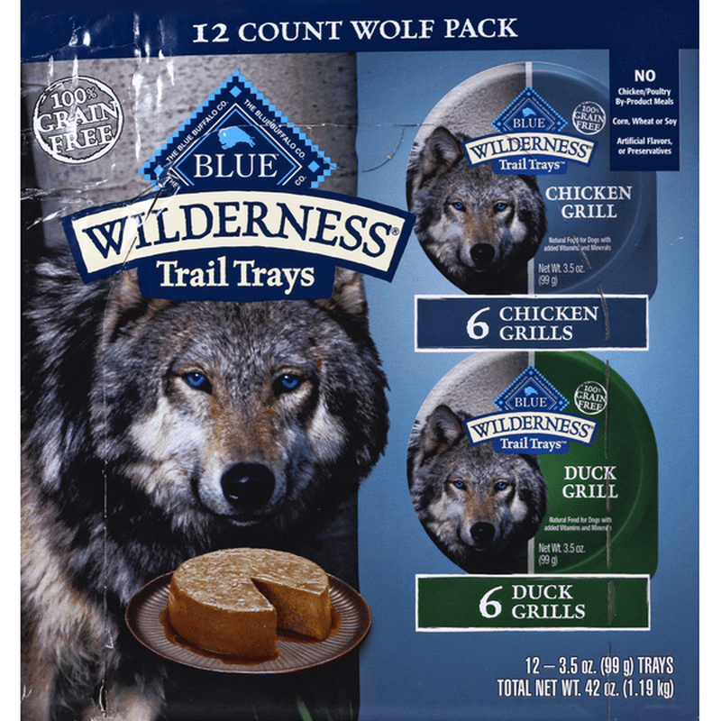 Blue Food for Dogs Wolf Pack