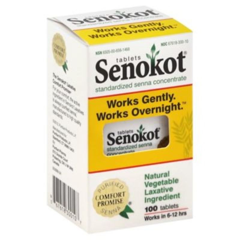 Senokot Laxative Tablets 100 CT (100 ct) from Bed Bath & Beyond