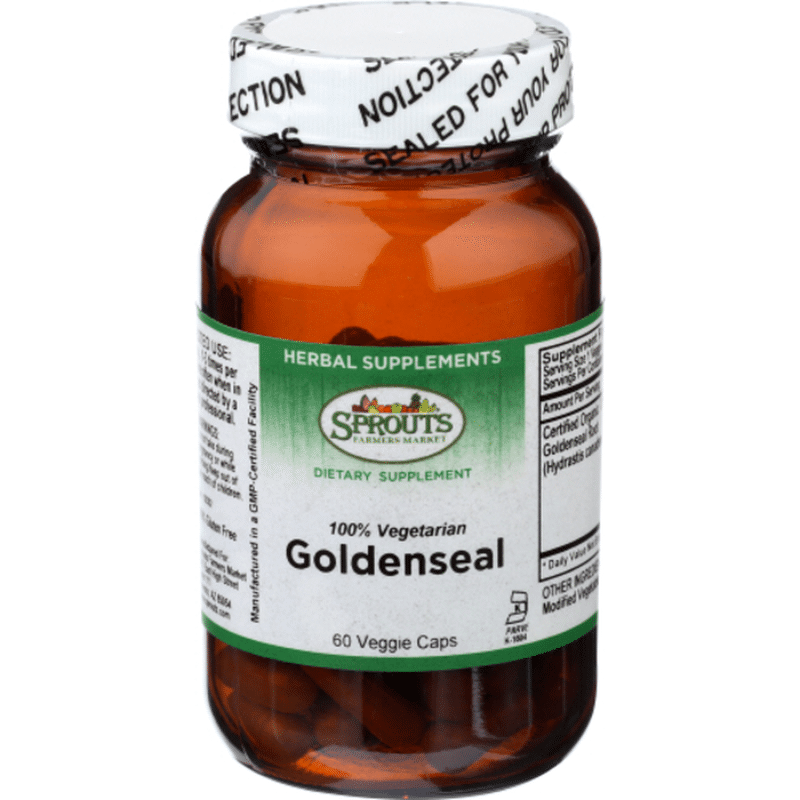 Sprouts Goldenseal Powder Capsules (60 ct) Instacart