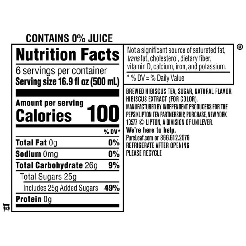 Pure Leaf Mango Hibiscus Iced Tea (101.4 fl oz) from ACME Markets