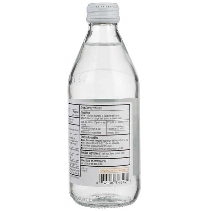liquid laxative magnesium citrate