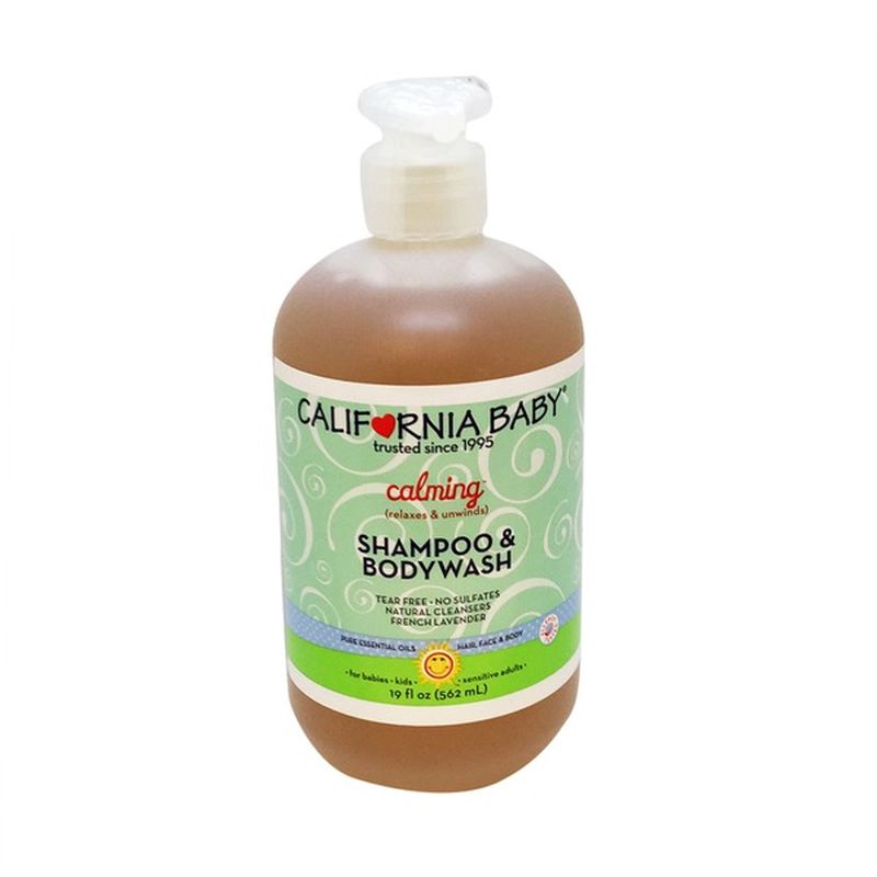california baby calming shampoo and body wash