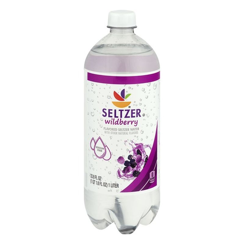 SB Flavored Seltzer Water Wildberry (33.8 fl oz) Instacart