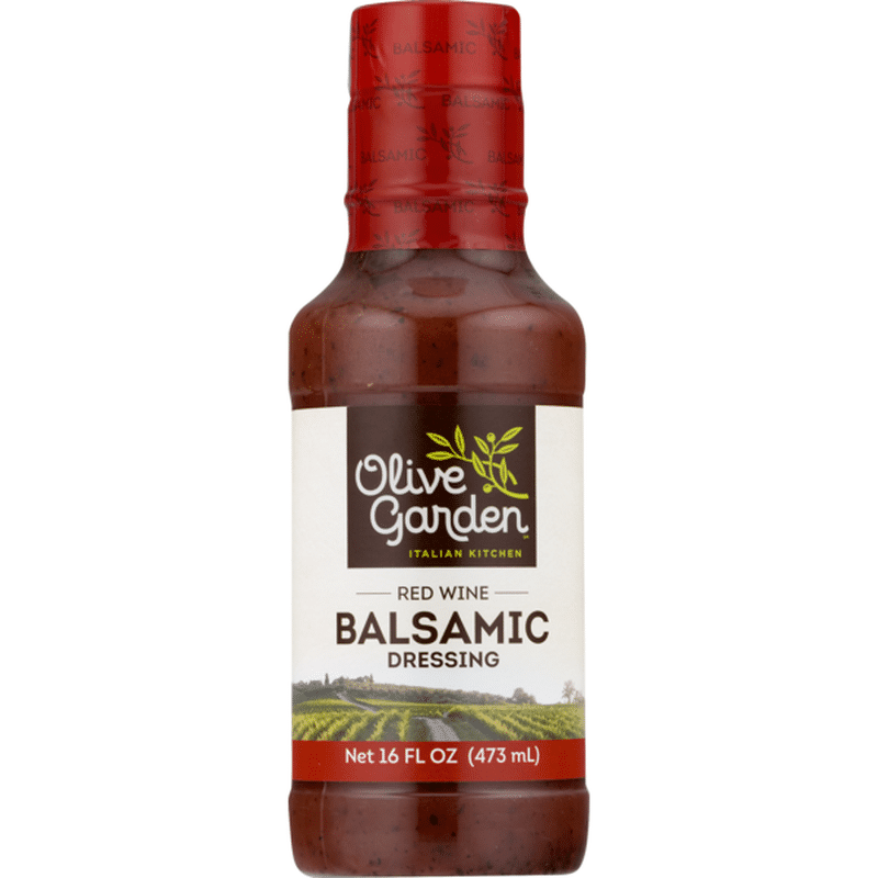 Olive Garden Red Wine Balsamic Dressing (16 fl oz) Instacart