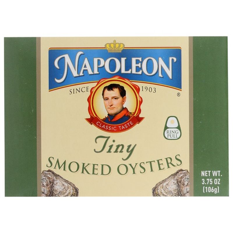 Napoleon Co. Tiny Smoked Oysters (3.75 oz) from Safeway Instacart