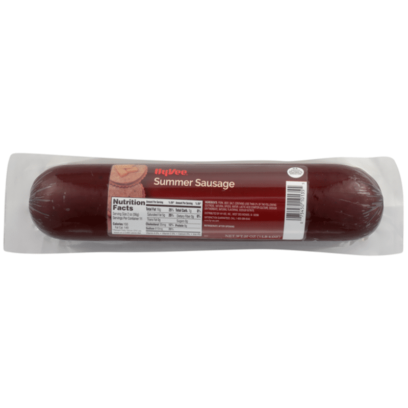HyVee Summer Sausage (20 oz) Instacart