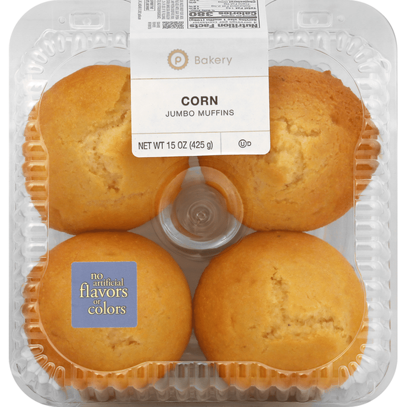 Publix Bakery Muffin, Corn, Jumbo (15 oz) Instacart