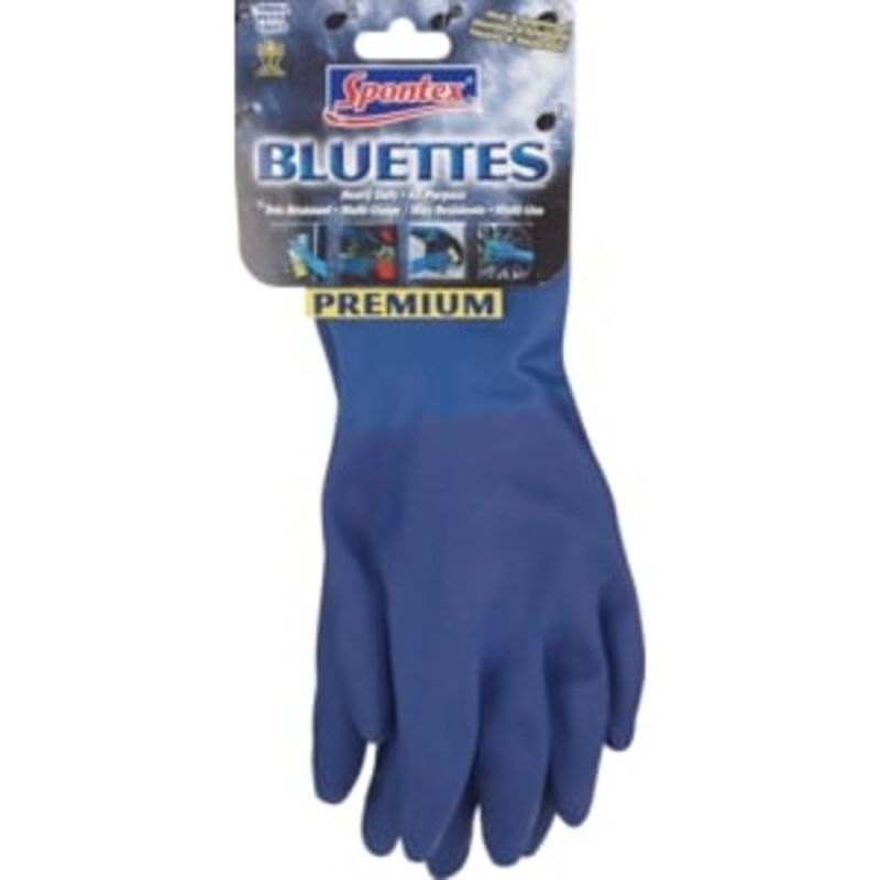 bluettes rubber gloves