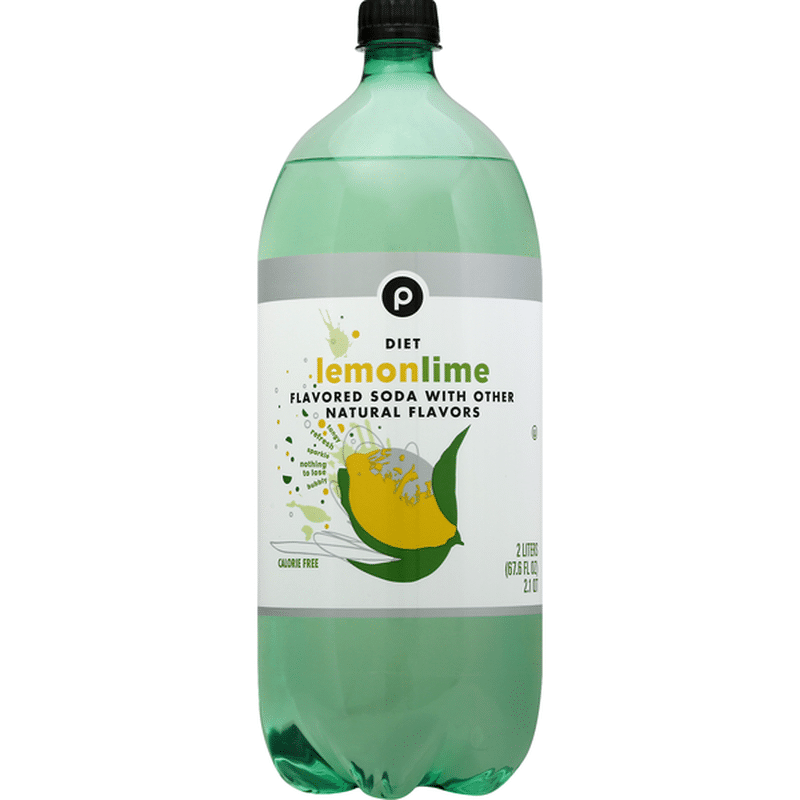 Publix Soda, Diet, Lemon Lime (2 L) Delivery or Pickup Near Me Instacart