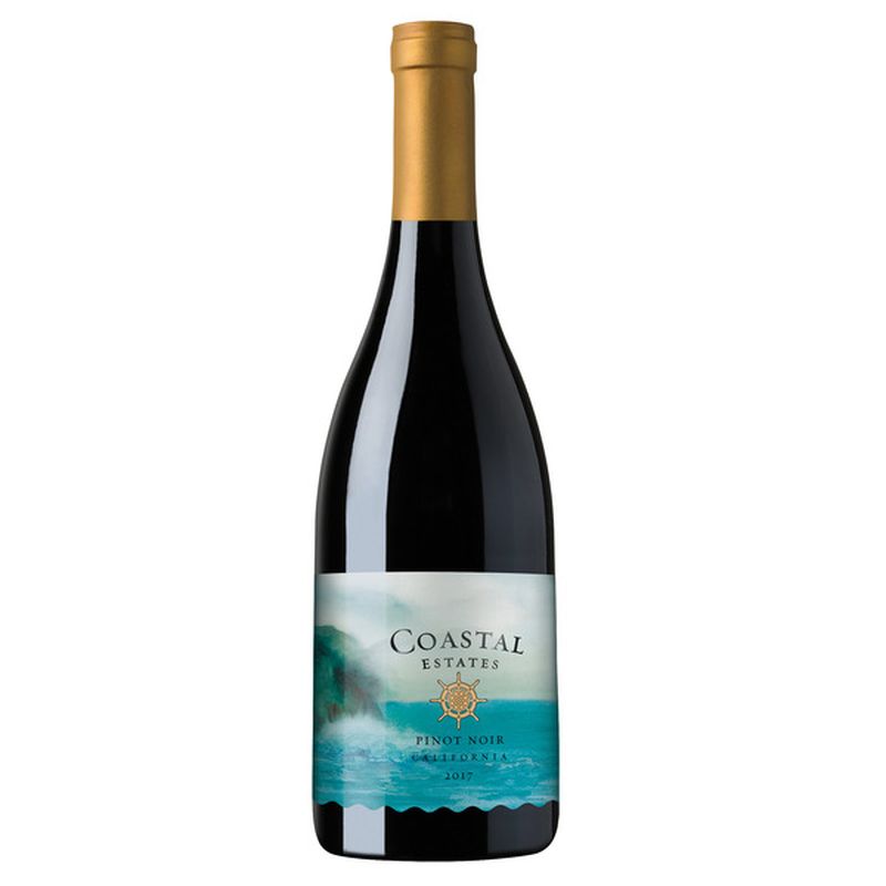 Coastal Estates Pinot Noir Red Wine (750 ml) Instacart