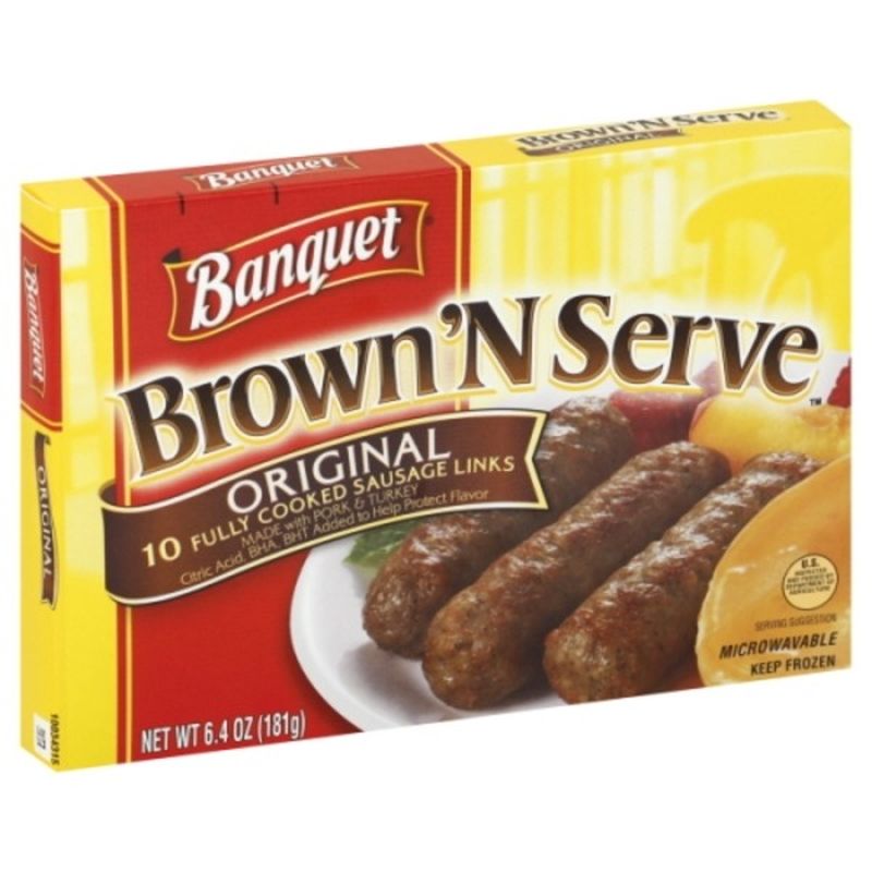 Banquet Brown 'n Serve Original Sausage Links (6.4 oz) from Wegmans