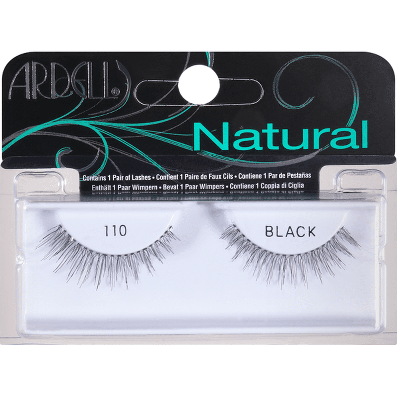 Ardell Lashes, Natural, Black 110 (1 each) - Instacart