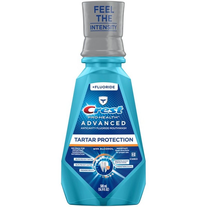 Crest Mouthwash, Tartar Protection, Refreshing Mint (16.9 fl oz