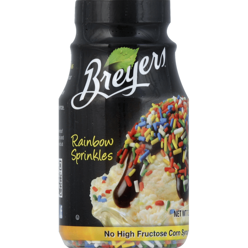 Breyers Sprinkles, Rainbow (7.3 oz) Delivery or Pickup Near Me Instacart