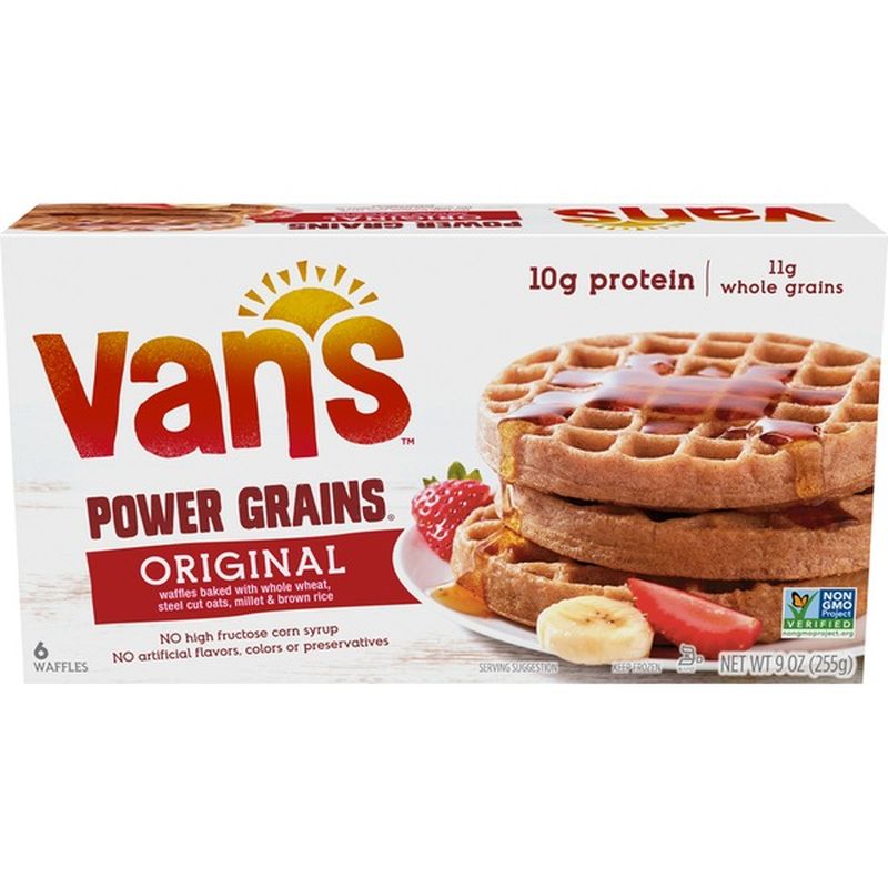 vans high protein waffles