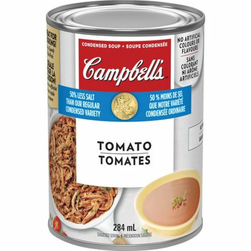 Campbells Low Sodium Tomato Soup 284 Ml Instacart