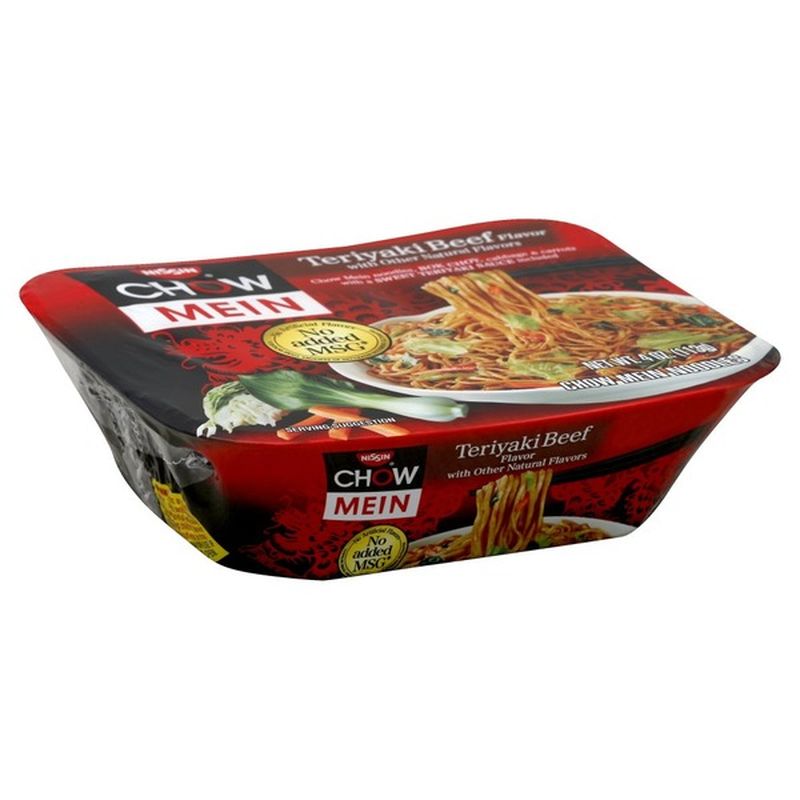 Nissin Teriyaki Beef Flavor Noodles (4 oz) from Food4Less - Instacart