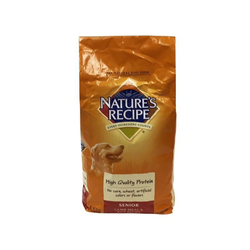 nature's recipe senior lamb and rice