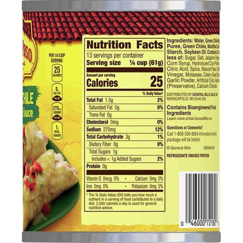 Old El Paso Enchilada Sauce, Green Chile, Mild, Value Size (28 oz) from