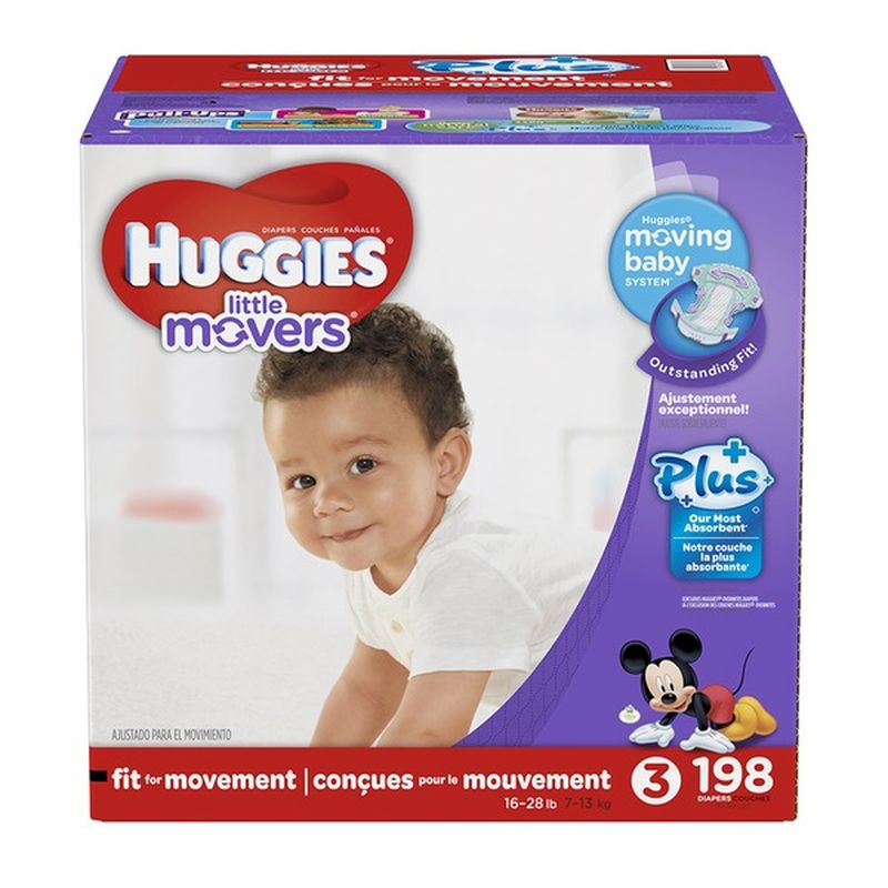 huggies little movers size 7