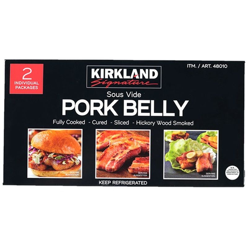 Kirkland Signature Sous Vide Pork Belly (per lb) Instacart