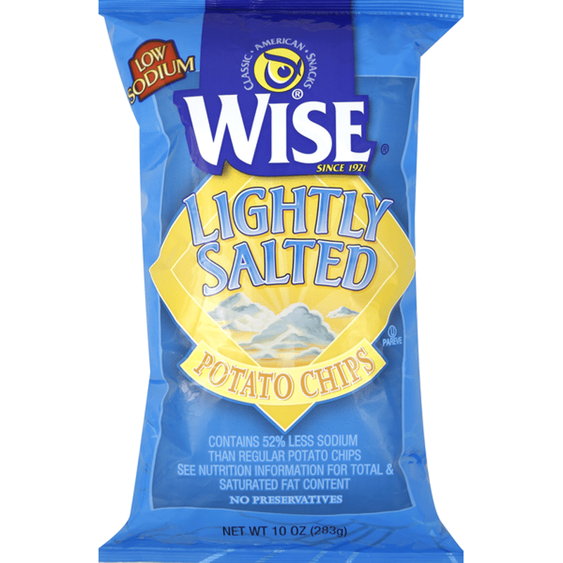 Wise Potato Chips Lightly Salted (9 oz) Instacart
