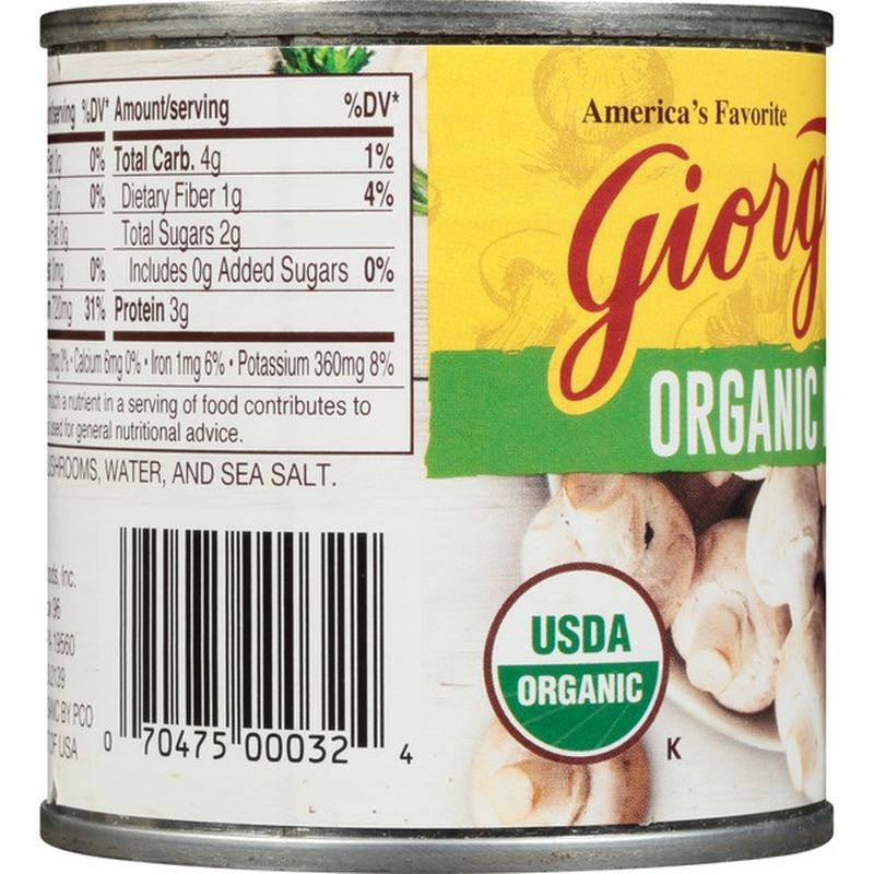 Sliced Organic Mushrooms (4 oz) from Costco Instacart