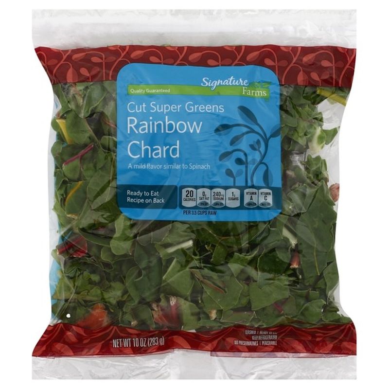 Signature Farms Cut Super Greens Rainbow Chard