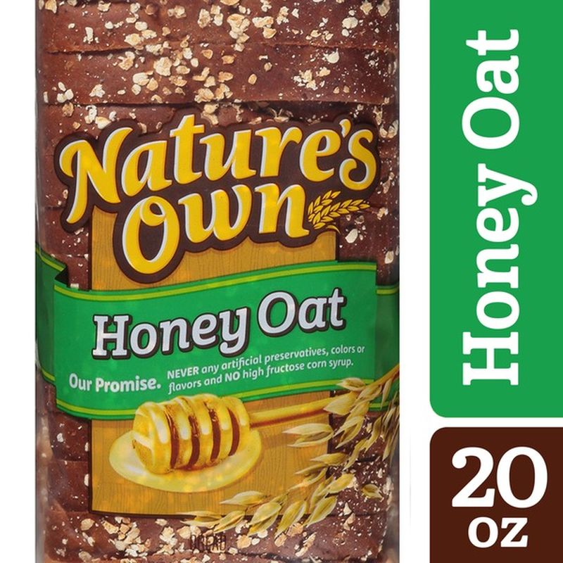 Nature's Own Honey Oat Bread (20 oz) Instacart