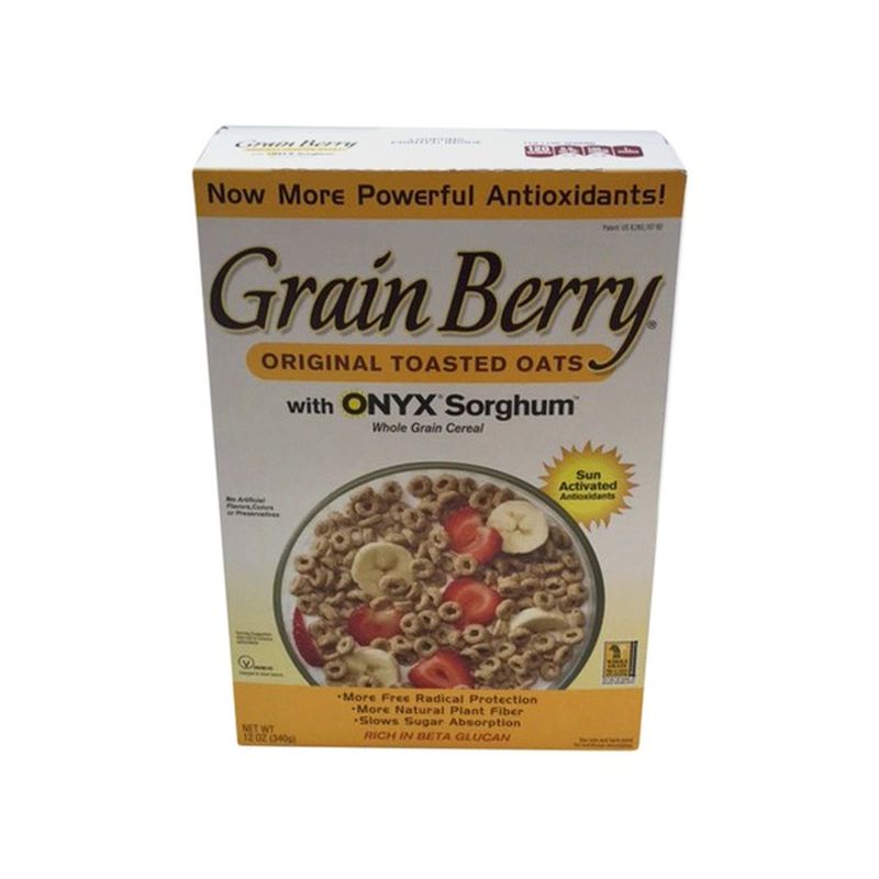 The Silver Palate Whole Grain Toasted Oats with Onyx Cereal (12