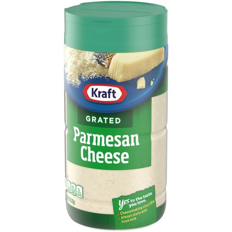 Kraft Grated Cheese, Parmesan Cheese (8 oz) from Food4Less Instacart