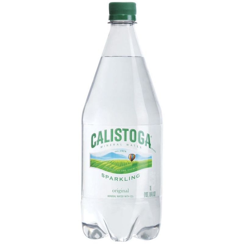 Calistoga Original Sparkling Mineral Water (1 L) - Instacart