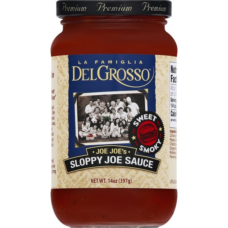 DelGrosso Joe Joe's Sloppy Joe Sauce Sweet Smoky (14 oz) from Safeway