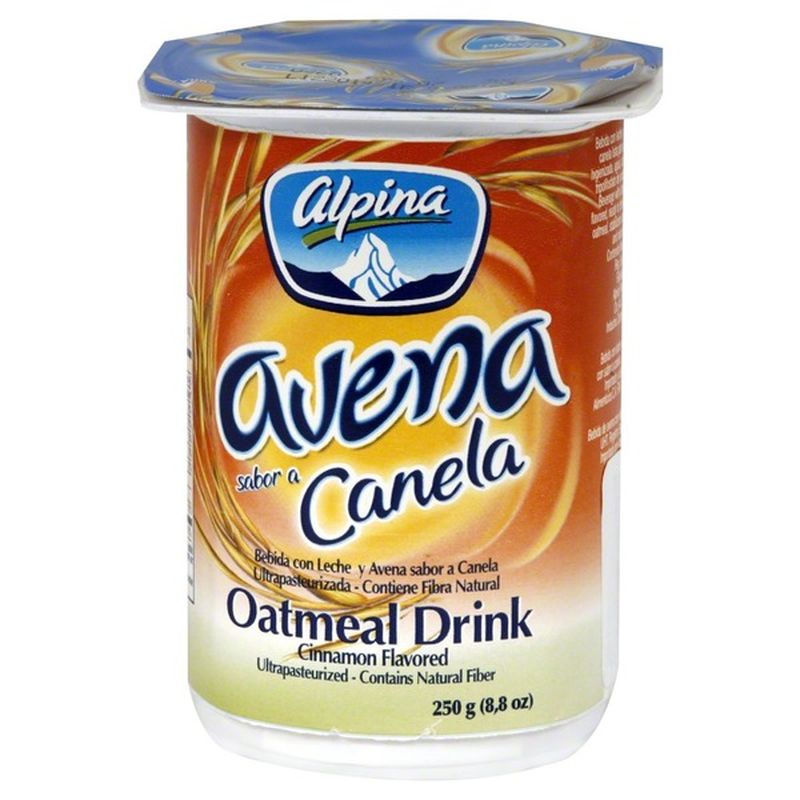 Alpina Oatmeal Drink, Cinnamon Flavored (8.8 oz) Instacart