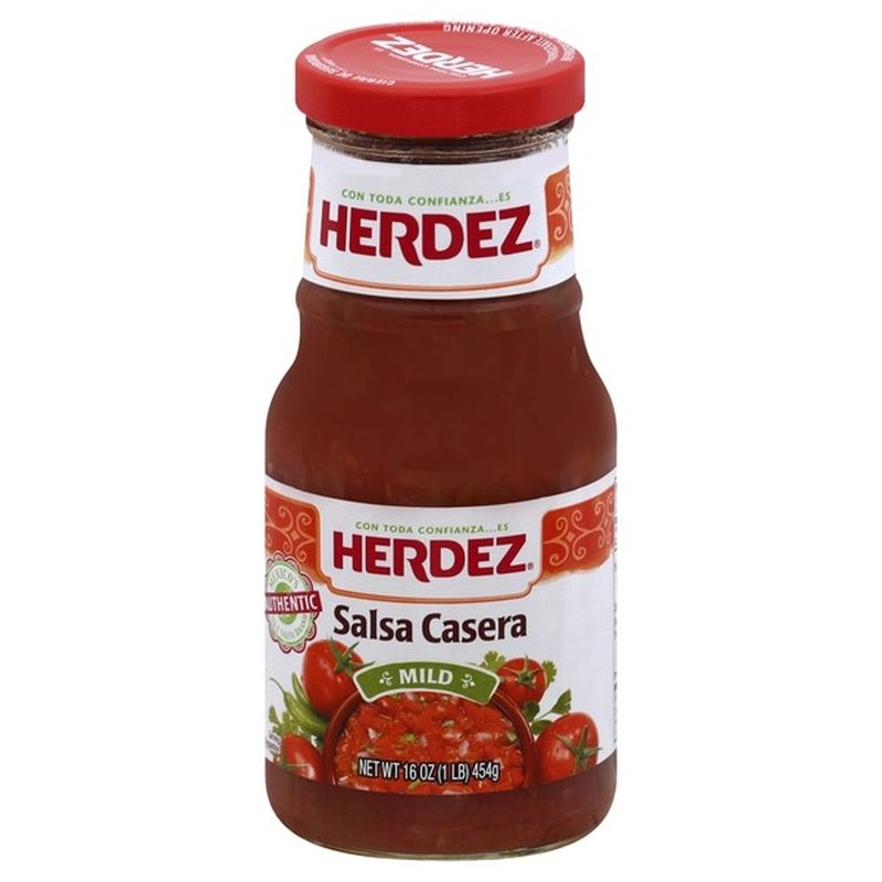Herdez Casera Mild Salsa (16 oz) Instacart