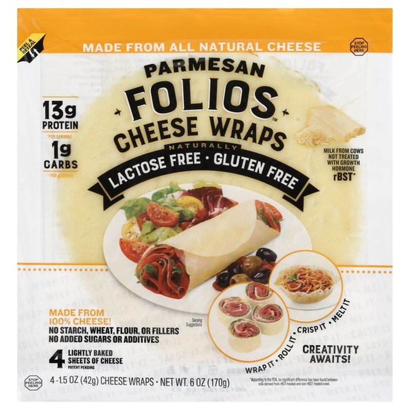 cheddar folio cheese wraps
