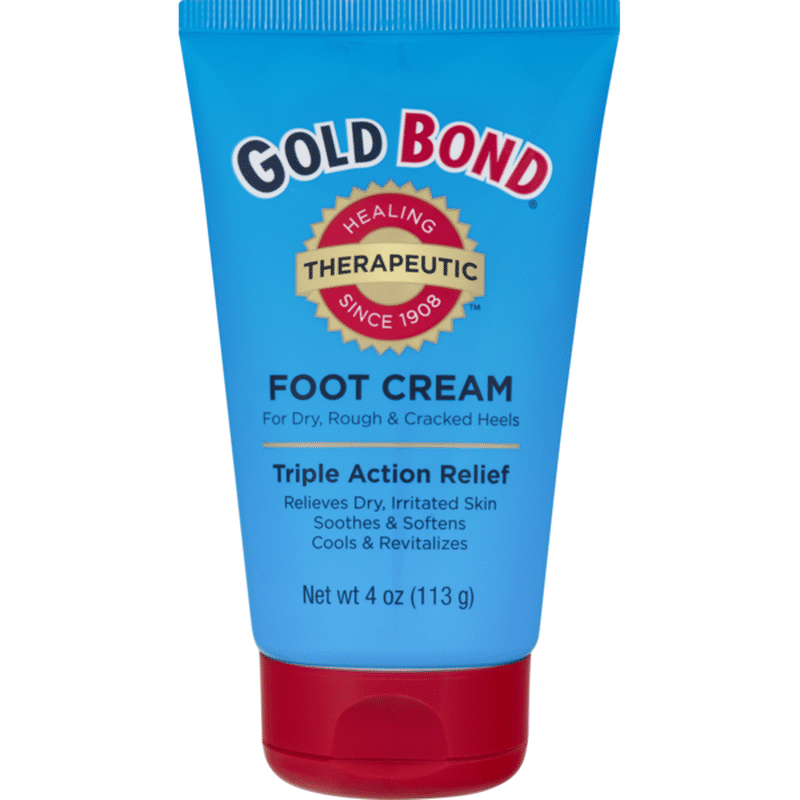 Gold Bond TripleAction Foot Cream (4 oz) from King Soopers Instacart