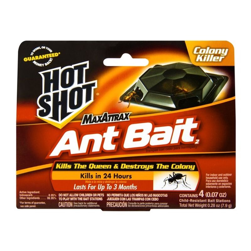 Hot Shot Ant Bait2, Bait Stations (0.28 oz) - Instacart