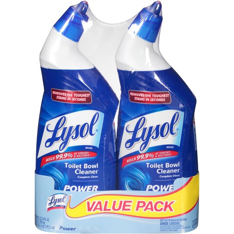 Lysol Power Toilet Bowl Cleaner (24 fl oz) from Smart & Final - Instacart