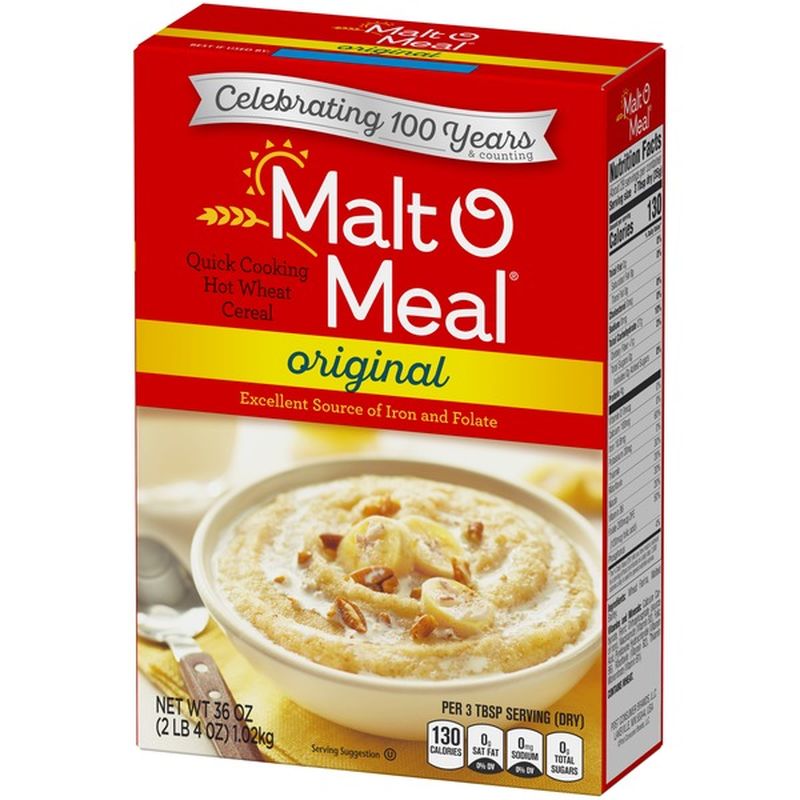 MaltOMeal Original Quick Cooking Hot Wheat Cereal (36 oz) from