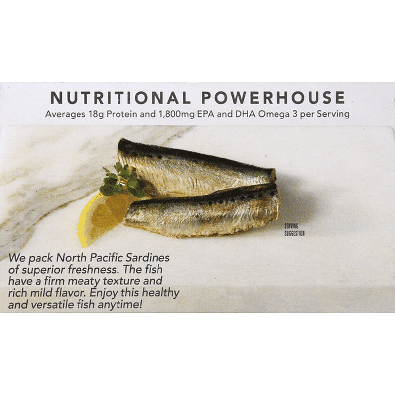 Wild Sardines in Water, No Salt Added, Wild (4.4 oz) Instacart