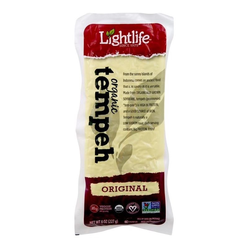 Lightlife Tempeh, Original (8 oz) from ACME Markets Instacart